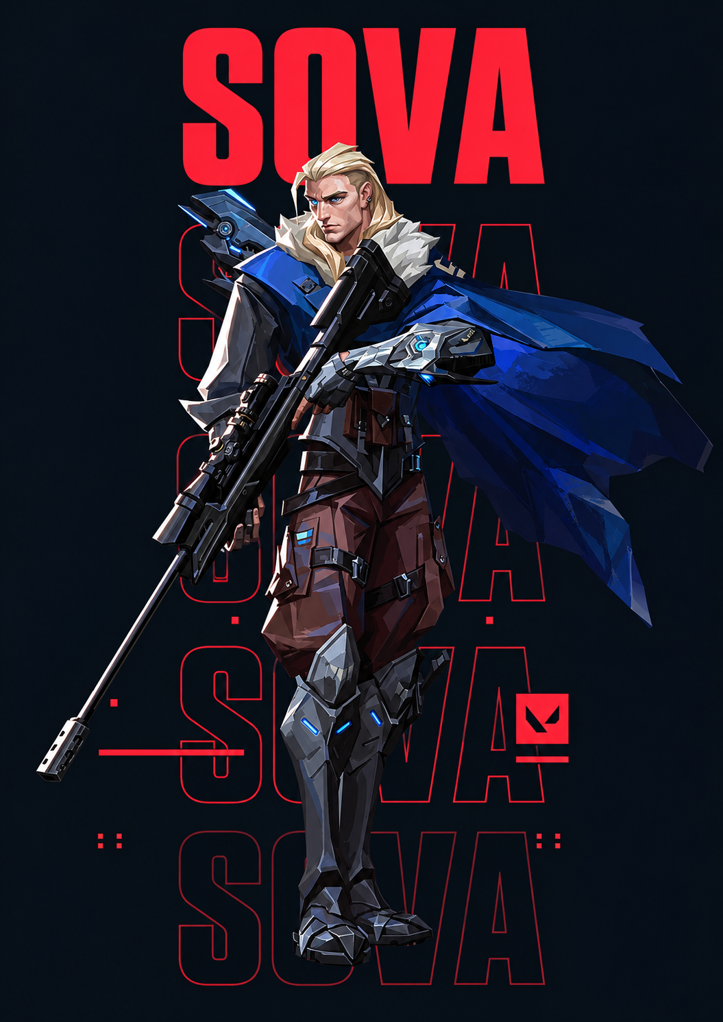 Agente Sova do Valorant
