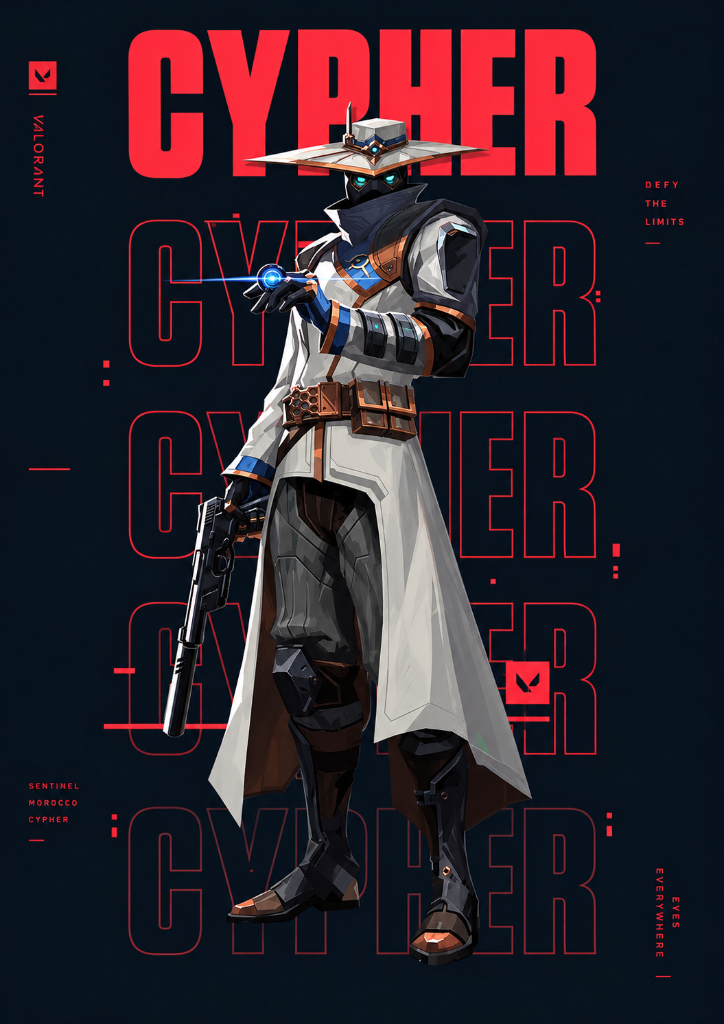 Agente Cypher do Valorant